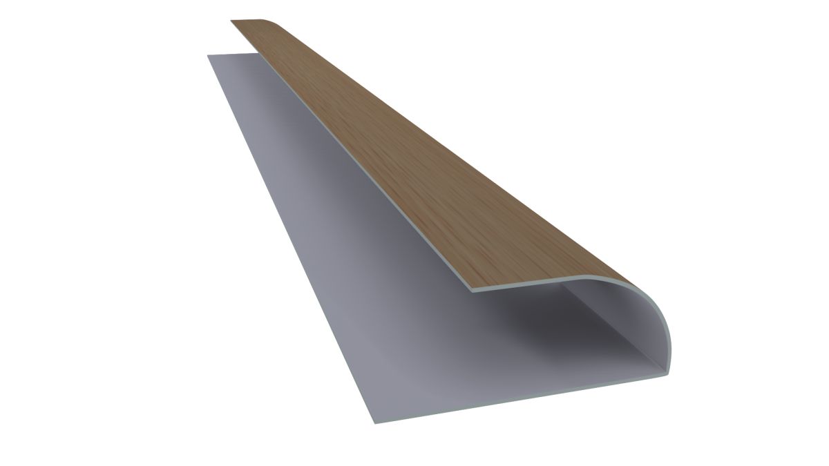 Oval Parke Bitim Profili PVC