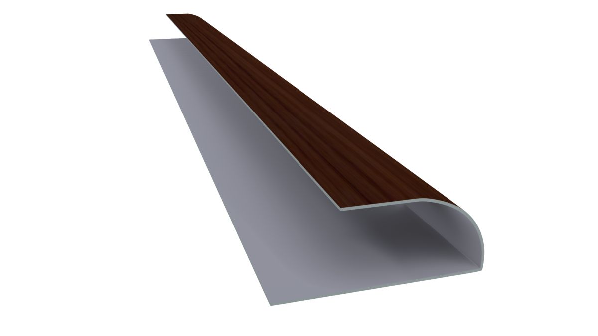 Oval Parke Bitim Profili PVC