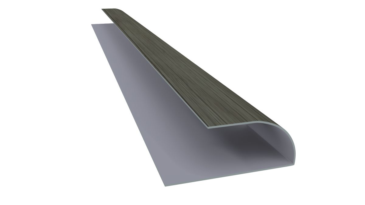 Oval Parke Bitim Profili PVC