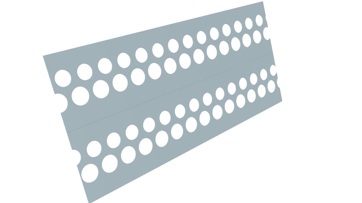 Hareketli Alçı Köşe Profili PVC