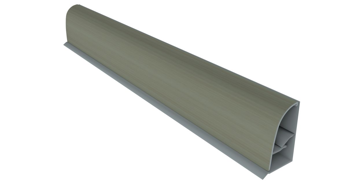 Akça Ağaç Dış Bükey Tezgah Süpürgeliği