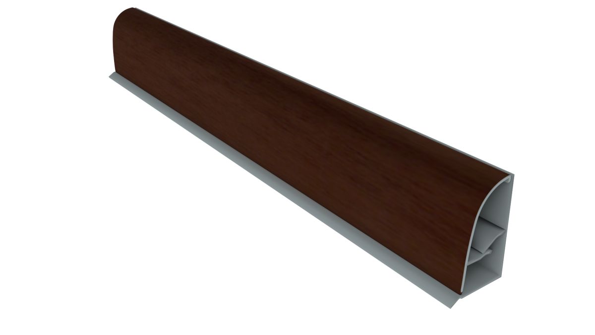 Huş Dış Bükey Tezgah Süpürgeliği