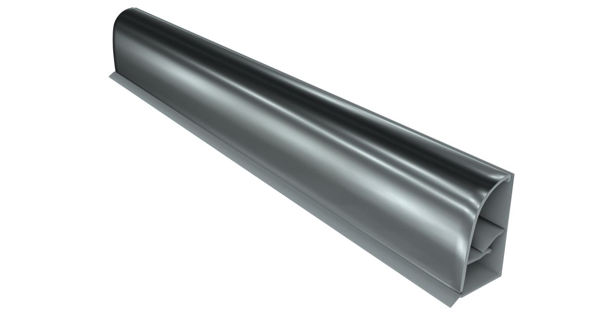 Krom Dış Bükey Tezgah Süpürgeliği