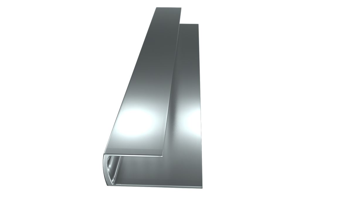 Parlak Parke Bitim U Profili Aluminyum