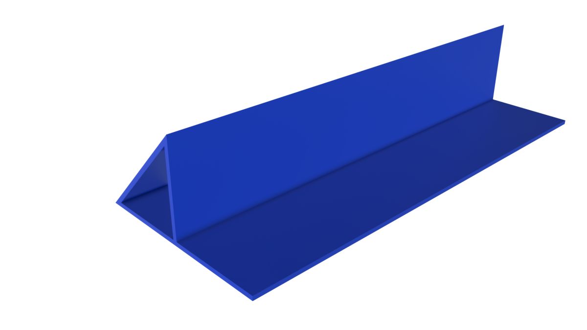 Mavi Kulaklı Pah Çıtası PVC