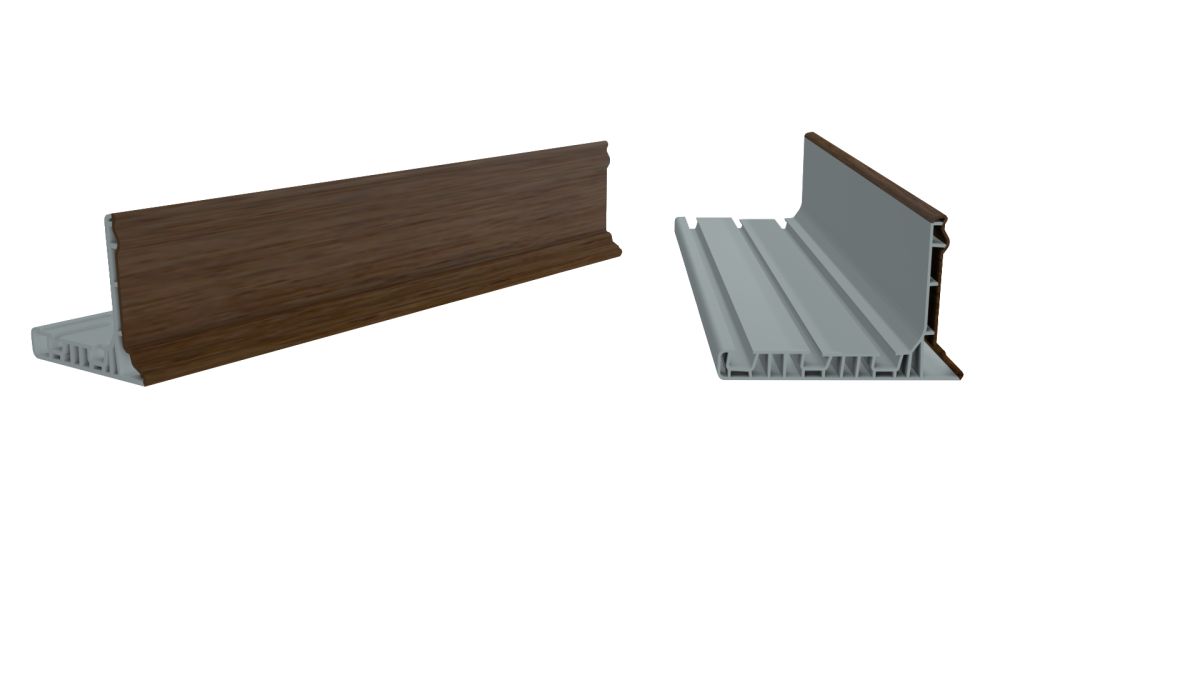 PR-06 Panel 2-Track and 3-Track Curtain Rail PVC