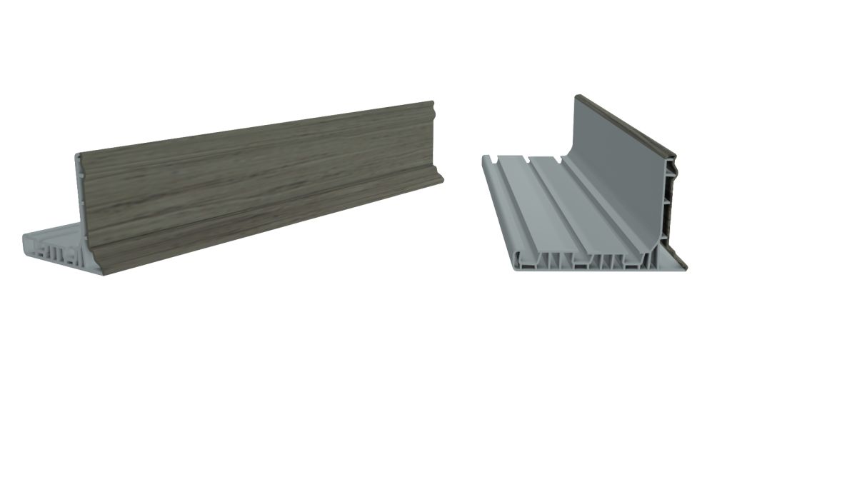 PR-10 Panel 2-Track and 3-Track Curtain Rail PVC