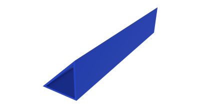 Mavi Kulaksız Pah Çıtası PVC