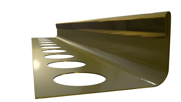 Gold Mirror Stainless Steel Trim