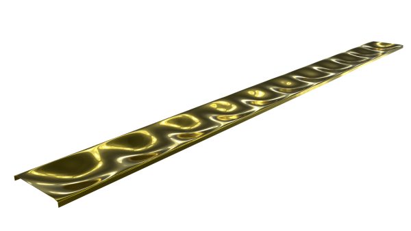 Gold Mirror Wavy Border