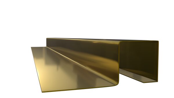 Gold Mirror Stainless Steel Square Trim